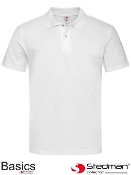 POLO MĘSKIE SST3000 WHI POLO MĘSKIE SST3000 WHI