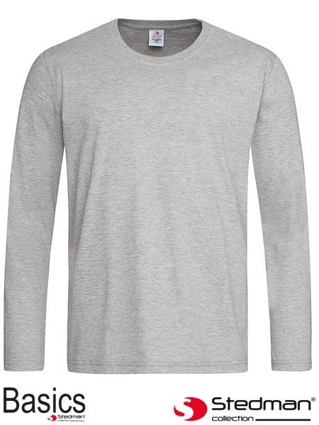 T-SHIRT MĘSKI Z DŁUGIM RĘKAWEM SST2500 GYH T-SHIRT MĘSKI Z DŁUGIM RĘKAWEM SST2500 GYH