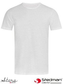 T-SHIRT MĘSKI SST9100 WHI