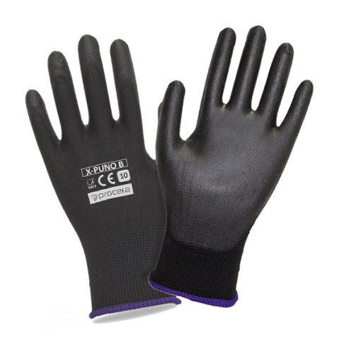 RĘKAWICE OCHRONNE POWLEKANE PU X-PUNO BLACK RĘKAWICE OCHRONNE POWLEKANE PU X-PUNO BLACK